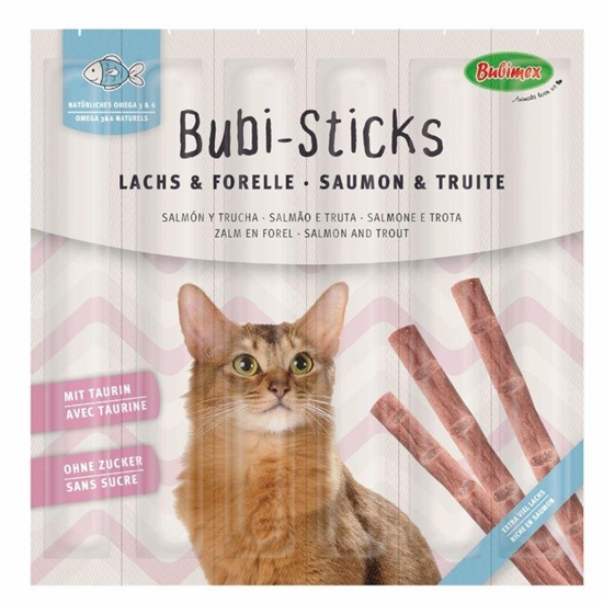 Picture of Bubimex Salmon Sticks Cat Treats – Irresistible Snack